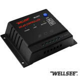 WELLSEE WS-C2415 15A 12/24V Solar Energy Controller