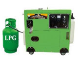 5kw Silent LPG/Ng Generator Ptlpg7000se
