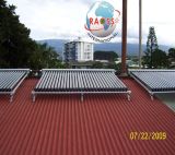Flat Roof 5 Years Warranty Vacuum Tube Solar Water Heating Collector