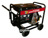 Stable Diesel Generator with Handle and Wheels