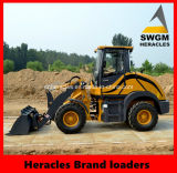 Hr910h Mini Auto Hydraulic Transmission Wheel Loader with Diesel Engine 4-Cylinder CE Approved