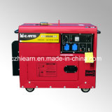 6kw Red Color Home Use Silent Diesel Generator (DG8500SE)