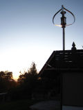 1000W Light Wind Start Maglev Wind Turbine Generator on The Home Roof