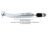 Max Head Quick Coupling LED Handpiece Turbine with Generator