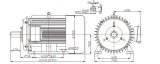 80kw-320kw Low Speed Hydro Turbine Permanent Magnet Generator 50Hz