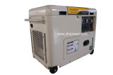 5kw Small Air-Cooled Silent Diesel Generator with White Ice Tank