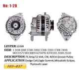 Alternator for Mitsubishi/Dodge Lester: 13249, 1-1434-01mi