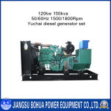 3 Phase 4 Wires Yuchai Engine 150kVA Diesel Generator