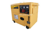 5.5kw Small Air-Cooled Silent Type Diesel Generator with 3 Phase