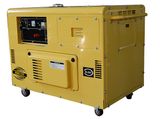 Silent 10kVA Portable Diesel Generator /2 Cylinder Generator (KDE12T)