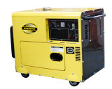 6kVA Portable Silent Type Diesel Generator