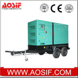 Aosif Soundproof Trailer Mobile Generator, Power Generator, Movable Generator