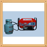China 6000W Low Noise Small Portable AC LPG and Gasoline Generator