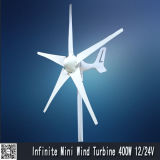 Wind Turbine 400W 12V Mini Wind Power Turbine