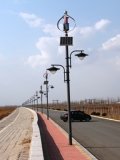 Vertical Axis Wind Turbines & Wind - Solar Hybrid Street Lights