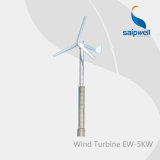 Saipwell Hot Sale Permenent Magnet Wind Turbine Generator (EW-5KW)