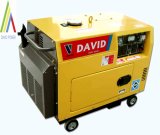 Silent Diesel Generator 3KW/5KW/6KW Yellow Colour