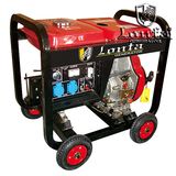 7.5kVA Portable Key Start Open Diesel Power Generator with Battery