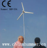 CE Approved Guyed Tower Small Sized Wind Turbine Generator 3000W