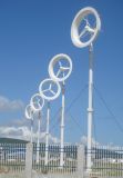 5kw High-Efficient Wind Turbine with CE Horizontal Aerodynaminc Ring