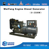 Portable Silent Type Diesel Generator Trailer Generator 50kw