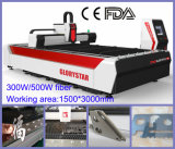 500W Fiber Metal Laser Cutter with CE& FDA (GS-F3015)