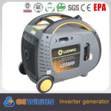 3000W Digital Inverter Generator with Wheels and Handles