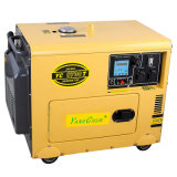 Diesel 4-Stroke Power Silent Electric Generator Set Yc6500ta
