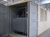 Container Diesel Generator Set with Transformer and Panels