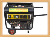 7kw Gasoline Generator with Wheels and Handle Electric Start