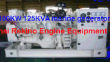 Cummins 125kVA 100kw 50Hz Marine Diesel Generator (6CT8.3 GM115/MP-H-100-4)