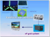 Solar Wind Hybrid System for Home Use 300W-100kw