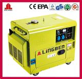 110V/220 5kw Soundproof Diesel Silent Generator Set (LB6000LN-2V)