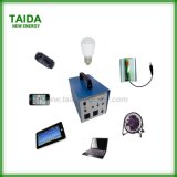 off-Grid Portable Solar Power Generator for Village Home Electricity Appliance