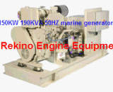 Cummins 190kVA 150kw 50Hz Marine Diesel Generator (6CTA8.3 GM155/ MP-H-150-4)
