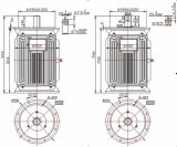 60kw 400rpm Low Rpm Vertical Permanent Magnet Generator