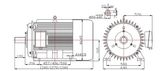 35kw-140kw Low Speed Hydro Turbine Permanent Magnet Generator 50Hz