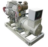 35kw/44kVA Cummins Marine Type Diesel Generator for Ship Use