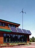 3kw Wind and Solar Hybrid Home Energy Supplying System
