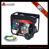 7kw Welding Silent Diesel Generator Portable Generator with CE (LB4000LNW)
