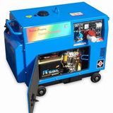 Small 3000W Portable Silent Type Petrol Generator Set 3kw