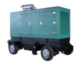 4 Wheels Trailer Moving Diesel Generator Set 20-2250kVA