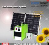 50W Portable/Mini Solar Power System for Home, Solar Panel System