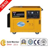 5kw Silent Model Electrical Start Air Cooled Diesel Generator with Three Phase (JCED6500SA-3)