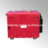 Air-Cooled Silent Type Single Cylinder Diesel Generator (DG7000SE)