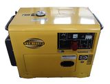 AC Single Phase Silent Portable Diesel Generator 6kw