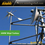 Wind Solar Monitoring System Use 800W Small Wind Turbine Generator