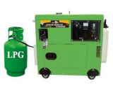 6kw Silent LPG/Ng Generator Ptlpg8000se