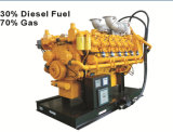 Honny Dual Fuel Generators with 30% Diesel Fuel, 70% Nature Gas