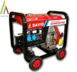 Deluxe Diesel Generator with 4 Wheel Square Frame (New)